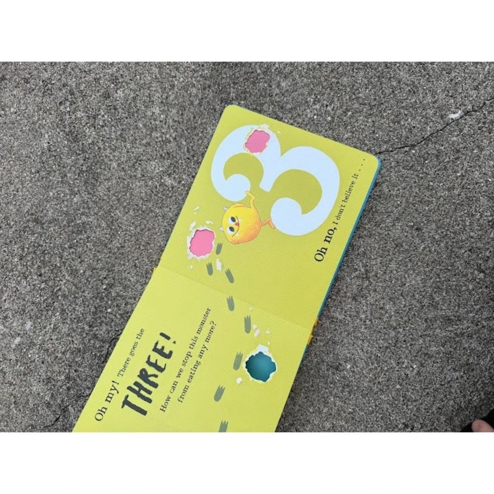 Nibbles Numbers by Emma Yarlett Kane Miller Board Book Counting Monster‎ 2019